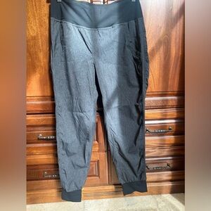 Prana Summit Jogger Pants, Grey/Black
